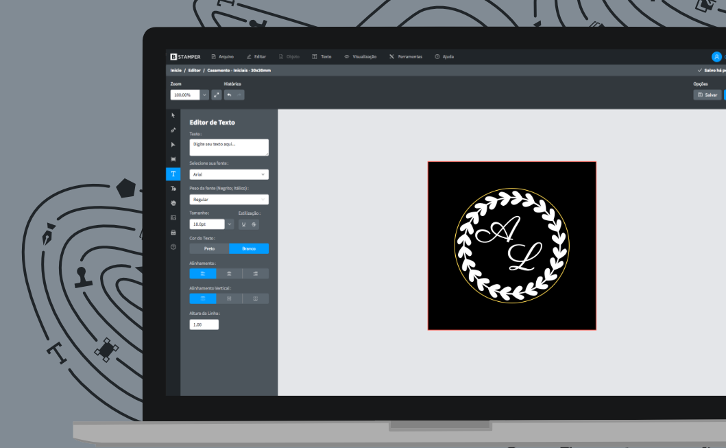 BStamper, o primeiro aplicativo online para produção de negativos e fotolitos!